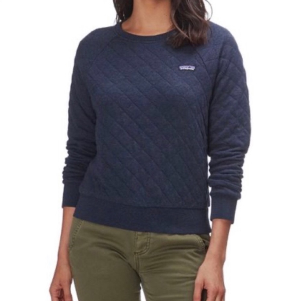 Patagonia Organic Cotton Quilt Crew Sweatshirt